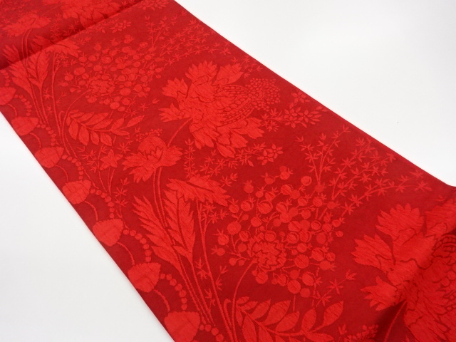 JAPANESE FUKURO OBI / WOVEN FLOWER